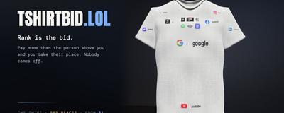 The image tshirtbid.lol put on Block #367,510